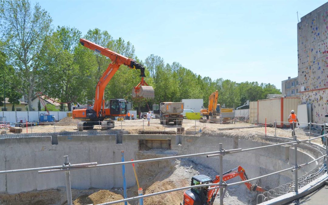 Création d’un bassin d’orage à proximité du lycée Camille Vernet